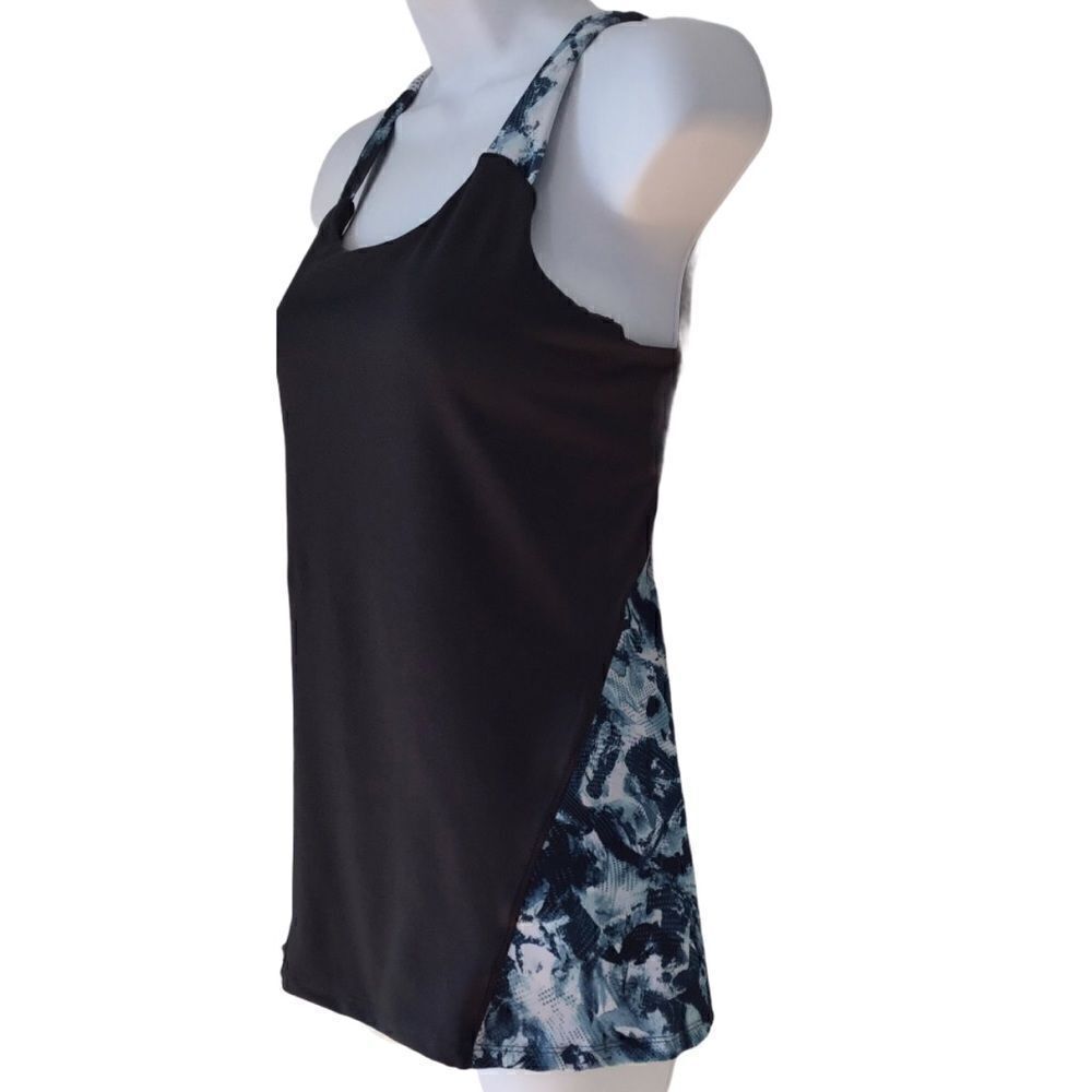 GAIAM Gray Workout Yoga Tank Built in Bra XS